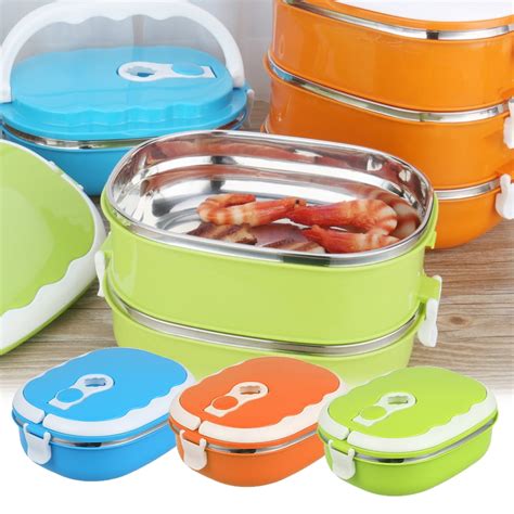 thermal lunch box stainless steel|thermos thermal insulated lunch box.